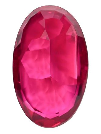 Loquet London July Birthstone ruby charm - Pink