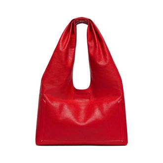Maison Margiela Shoulder Bags, female, Red, Size: ONE SIZE Top Handle Bag