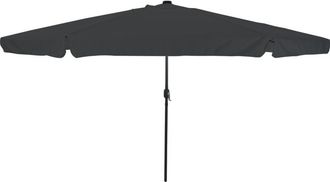 vidaXL Parasol De Jard&iacute;n Antracita, Negro 395 X 395 X 245 Cm Vidaxl