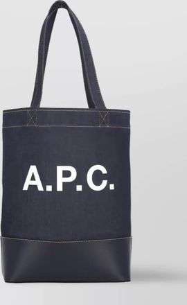 A.P.C. denim tote bag