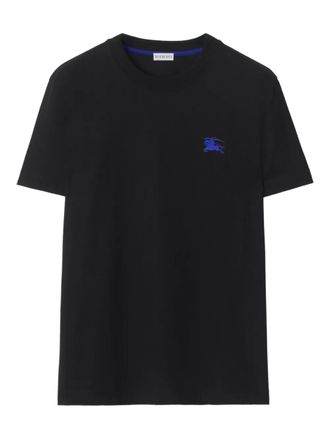 Burberry Equestrian Knight cotton T-shirt - men - Cotton/Spandex/Elastane/Cotton - S - Black