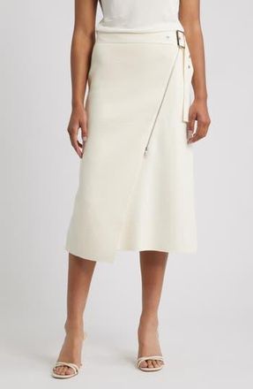 BOSS Feliora Wrap Skirt in Soft Cream at Nordstrom Rack, Size Medium