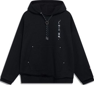 Li-Ning Graphic Hoodie Black AWDT245-2