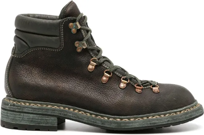 Guidi 19 leather boots - unisex - Leather - 37 - Brown from