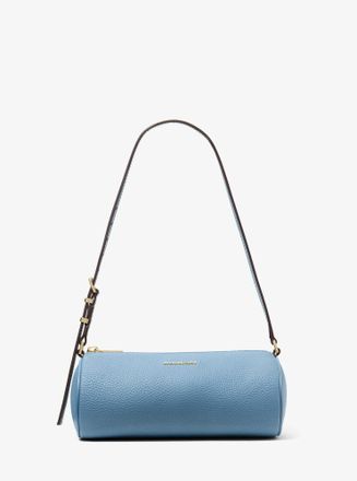 Michael Kors Izzy Small Pebbled Leather Barrel Pochette