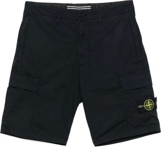 Stone Island Compass-badge shorts - Blue