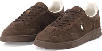 Polo Ralph Lauren Masters Court Sneaker - Heren - Sneakers - Bruin - 43 EU - Leer - Schoenen
