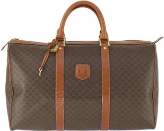 Celine Pre-owned Weekend Bags, female, Brown, Size: ONE SIZE Pre-owned Boston Bag