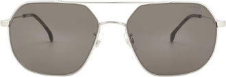 Carrera Grey Pilot Unisex Sunglasses CARRERA 1035/GS 0010./IR 58