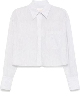 TWP Camicia Little Big Joe - Bianco