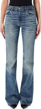 Haikure Blue Flared High Rise Jeans