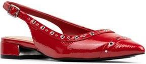 Donald J Pliner Lavinah Studded Slingback Pump in Tomato at Nordstrom Rack, Size 8.5