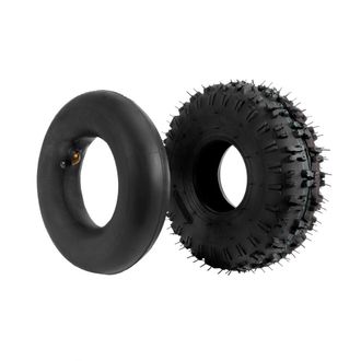 OEM C&aacute;mara De Aire 4.10/3.50-4, C&aacute;mara De Aire Exterior 4.10-4 Para Cultivador De Jard&iacute;n, Soplador De Nieve, Cortadoras De C&eacute;sped, Carretilla De Mano, Car