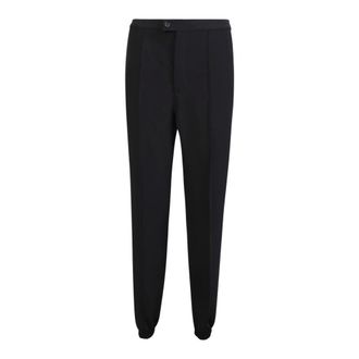 Alexander McQueen Hombre, Pantalones, Negro, Talla: S