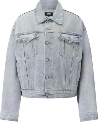 Maison Margiela Denim Jacket - Dames - Spijkerjassen - Blauw - L - Denim - Jassen