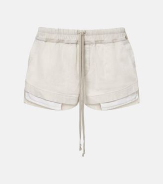 Rick Owens Cotton jersey shorts