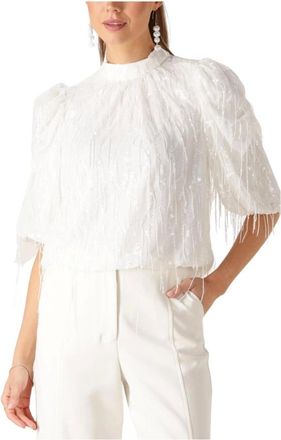 Y.A.S Y.a.s, Dames, Blouses & Shirts, Wit, Maat: XL