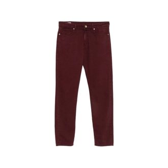 Incotex Straight Jeans - - Jeans - Uomo - Rosso - W35