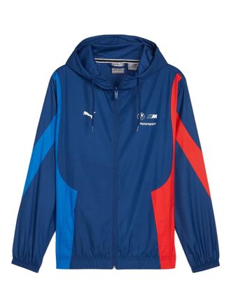 Puma x BMW M Motorsports colour-block track jacket - men - Polyester/Polyester - S - Blue