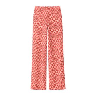 Maliparmi Straight Trousers, female, Red, Size: M Straight Trousers
