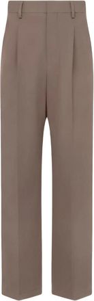 Rossi Bundfaltenhose - Dames - Wijde Broeken - Grijs - XS - Broeken
