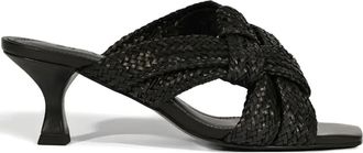 Schutz 60 mm Kali geweven geknoopte sandalen - Zwart