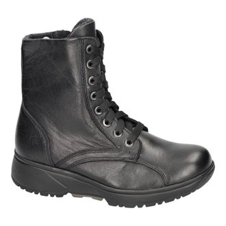 Xsensible Amira Veterboots - Dames - Schoenen - Zwart - Maat: 37 EU Zijde