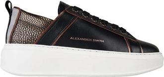 Alexander Smith Wembley - Dames - Sneakers - Zwart - 37 EU - Leer - Schoenen