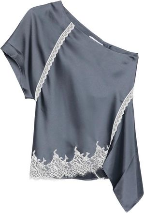 Iro Lace Asymmetric Top