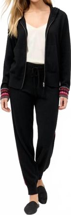 Johnny Was Crochet Jogger In Black