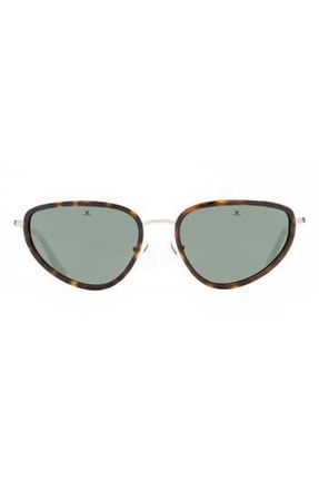 Vuarnet 59mm Alpine Vision Oval Sunglasses in Tortoise at Nordstrom Rack