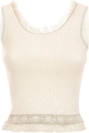 Chiara Ferragni Donna, Top, Bianco, XS, new