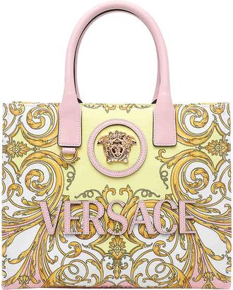Versace Small La Medusa Printed Shopping Bag