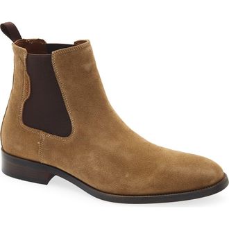 Steve Madden Brompton Chelsea Boot in Tan at Nordstrom, Size 11.5