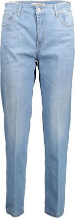 Kocca Blauwe Denim Dames Jeans- 5 Zakken - Dames - Slim Fit Jeans - Blauw - W30 - Denim - Jeans