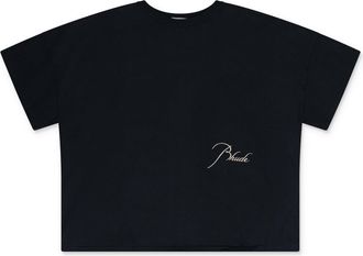 Rhude Black Reverse T-Shirt