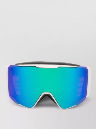 Oakley performance sunglasses adjustable strap curved frame