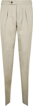 Incotex Slim Fit Pantalon - Heren - Slim Fit Broeken - Beige - 2XL - Broeken