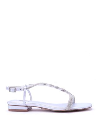 Albano Silver Sandals