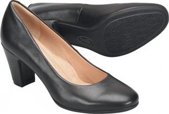 S&ouml;fft Womens Lana Mid-Height Heel In Black