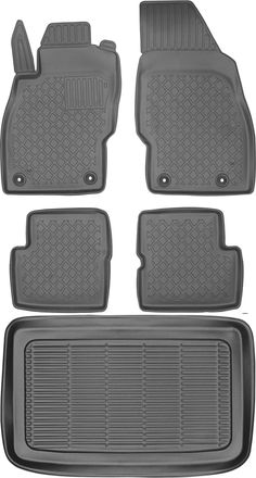 OEM Juego De Alfombrillas Para Coche Y Maletero Para Opel Corsa E Hatchback (2015-2019)