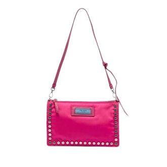 Prada Pre-owned Cross Body Bags, female, Pink, Size: ONE SIZE Pre-owned Etiquette Crossbody Bag