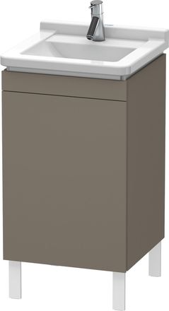 Duravit Duravit L-cube M&oacute;dulo De Lavabo Vertical, 1 Puerta, Con Bisagra A La Izquierda, 460mm, Para Starck 3 030348, Color: Flanela Gris Seda Lacado Mate - Lc