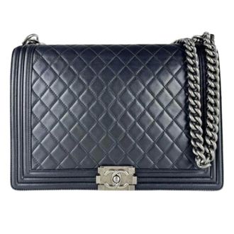 Chanel Pre-owned Vintage Shoulder Bag - Dames - Pre-owned - Zwart - Maat: ONE Size Leer