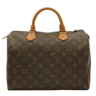Louis Vuitton Pre-owned Monogram Handtas - Dames - Pre-owned - Bruin - Maat: ONE Size