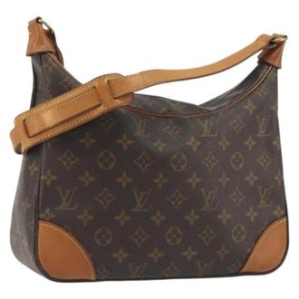 Louis Vuitton Tweedehands Canvas Louis Vuitton tassen - Dames - Pre-owned - Bruin - Maat: ONE Size