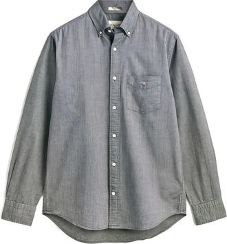 GANT Oxford overhemd met knoopsluiting - Zwart