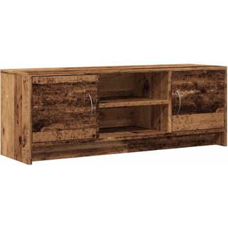 vidaXL Vidaxl - Mueble De Tv Madera Ingenier&iacute;a Madera Envejecida 102x30x37,5 Cm