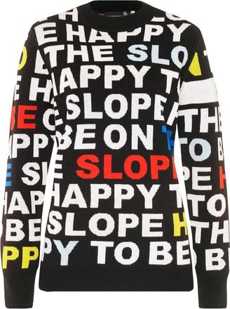 Toni Sailer Maglione con scritta - Nero