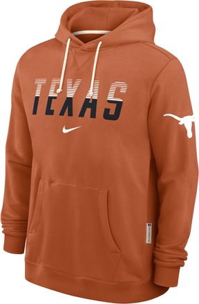 Nike Texas Sideline Standard Issue Nike Mens Dri-FIT College Pullover Hoodie in Orange | 03AZ81FTXE-8DF